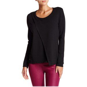 NWT-Alo Yoga Kira Long Sleeve Top for Yoga Workouts, Black, Medium